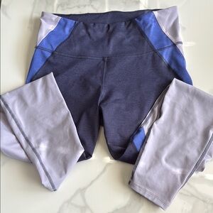 Old Navy Sporty Blue and Gray Leggings